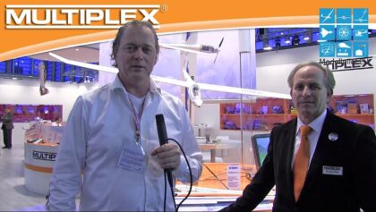 MULTIPLEX HERON E-SEGLER INTERVIEW THOMAS PETER SPIELWARENMESSE NÜRNBERG (2015)