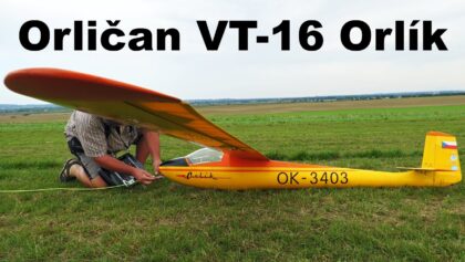 Orlican VT-16 Orlik | 4,6m scale RC glider | 4K