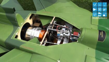 PANAVIA TORNADO JET with SWIVEL MECHANISM SELF-CONSTRUCTION FRITZ REITZ PORZER
