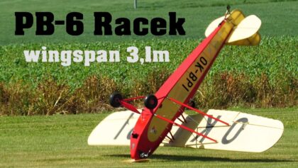 PB-6 Racek | take-off OVERTURING | giant scale RC aircraft
