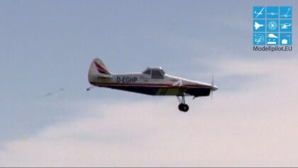 PIPER PAWNEE PA 25 GÜNTHER HÖLZLWIMMER RC AIRSHOW FLIGHT JET