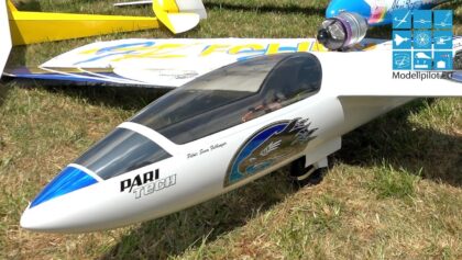 PULS PARITECH RC TURBINE GLIDER JETCAT P100 FINISH JR-FOLIENDESIGN AEROBATIC