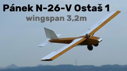 Panek N-26-V Ostas 1 | 3,2m scale RC glider |