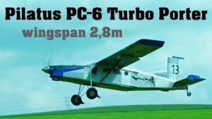 Pilatus PC-6 Turbo Porter | 2,8m scale RC airplane |