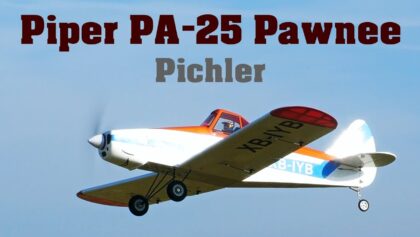 Piper PA-25 Pawnee Pichler | scale RC airplane | 4K