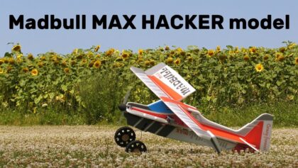 RADEK RAJA | Madbull MAX HACKER model | RC aerobatics
