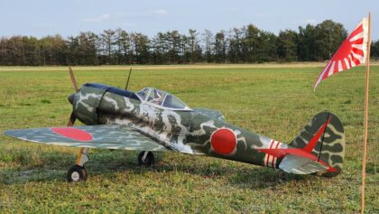 RC 1/5 Scale Nakajima Ki-43 Oscar from Hangar 9
