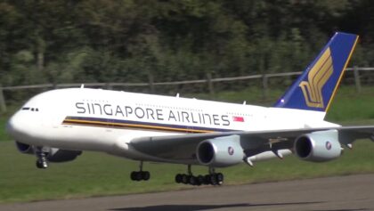 R/C AIRBUS A-380 SCALE TURBINE POWERED MODEL AIRLINER