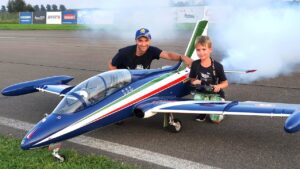 RC Aermacchi MB-339 – First Jet Flight Of The 9