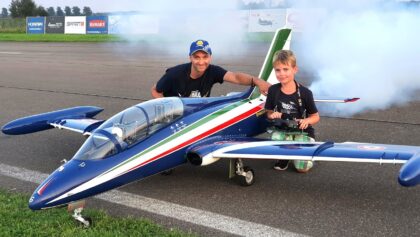 RC Aermacchi MB-339 – First Jet Flight Of The 9