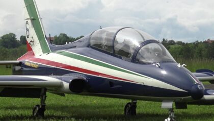 RC Aermacchi MB339 Turbine Scale Jet Model Italian Air Force
