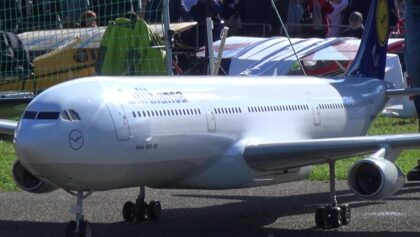 RC Airbus A-340 Turbine Scale Airliner Model by A.Pitz