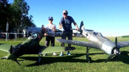 RC FOCKE WULF A8 & MIG 3 … 1/4 SCALE