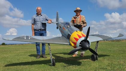 RC Focke Wulf 190-A5 Scale 1/3.5 With Moki 250cc