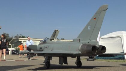 RC JET GERMAN EUROFIGHTER SCALE TURBINE MODEL