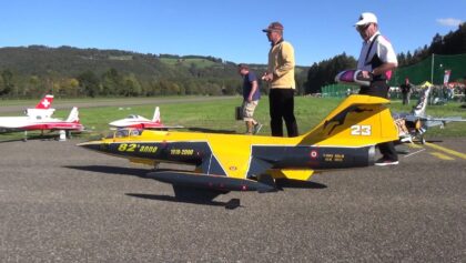 RC Jet Special Livery Starfighter F-104 Italien Airforce turbine Model