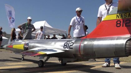 RC LOCKHEED F-104N STARFIGHTER NASA SUPERSONIC SCALE TURBINE RC MODEL