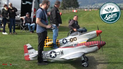 RC MUSTANG P-51D – MUSIC OF KOLM ENGINES