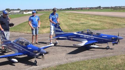 RC PILATUS PC-21 FORMATION FLIGHT
