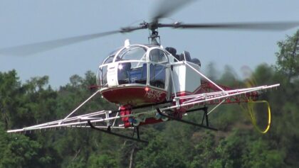 RC SCALE TURBINEN LAMA SA-315B MIT LÖSCH FUNKTION