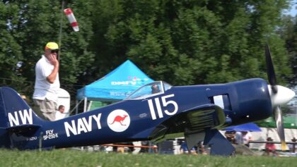 RC SEAFURY and P-47 RAZORBACK