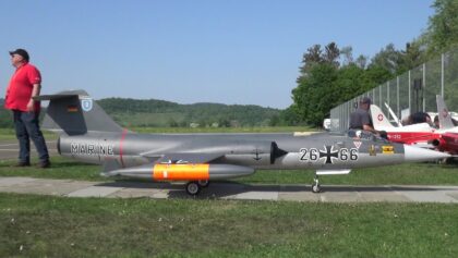 RC STARFIGHTER’S F-104 WIDOWMAKER SCALE TURBINE JET PERFORMANCE