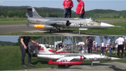 RC Turbine Jets XXXL Starfighter F-104 Scale Models