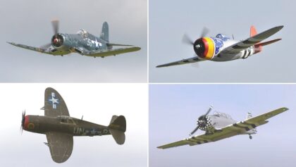 RC WARBIRDS IN ACTION