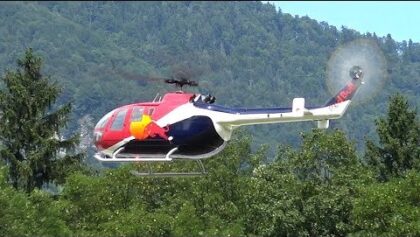 Rc BO-105 CBS Red Bull