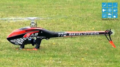SAB GOBLIN 770 C RC MODEL HELICOPTER 3D FLIGHT SIMONE