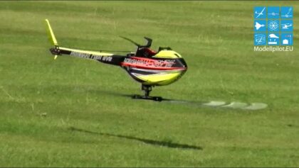 SAB GOBLIN BLACK THUNDER RC HELICOPTER SIMONE ZUNTERER PORZER AIRSHOW