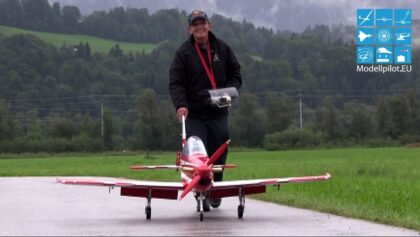SEBART PILATUS PC-21 MANUEL RINNERTHALER RC AEROBATIC FLIGHT 50 JAHRE