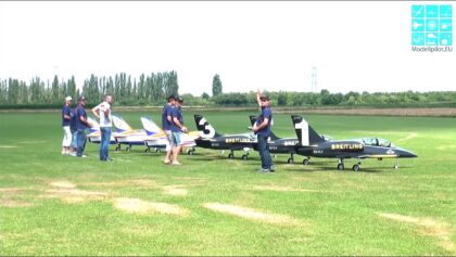 SENSATION FORMATION FLIGHT with 6X AERO L-39 ALBATROS HORIZON TEAM