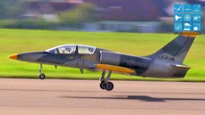 STUNNING L-39 ALBATROS STEPHAN VÖLKER RC TURBINE JET COMPETITION FLIGHT
