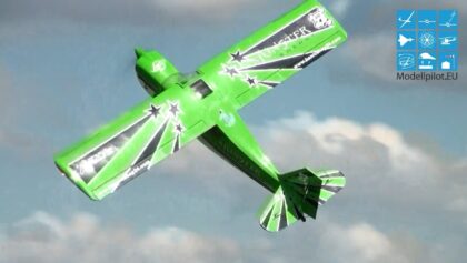 SUPER DECATHLON PILOT-RC AEROBATIC FLIGHT MARTIN MÜNSTER PORZER AIRSHOW &
