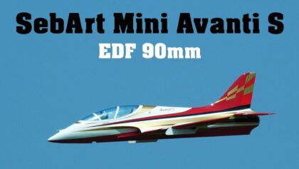 SebArt Mini Avanti S 90mm | EDF RC aircraft |
