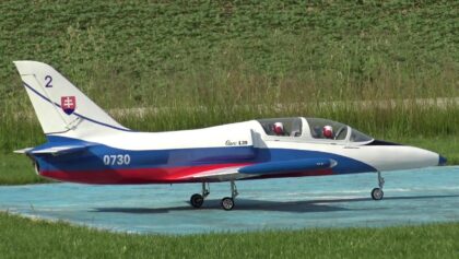 Slovakia Republic Albatros Aero L-39 Scale Turbine RC Model Jet