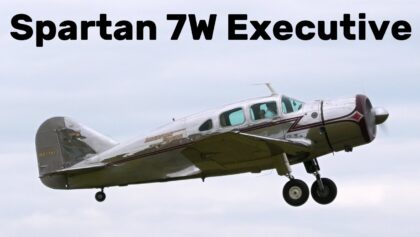 Spartan 7W Executive Art Deco Aviation | 4K | 14th