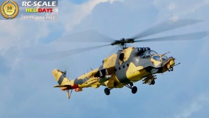 Stunning Heliclassics MilMi 35 electric powered | Mirko Zanni