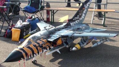 Stunning detailed RC Jet Tornado ECR Scale Turbine Modell