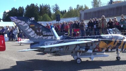 Tiger Tornado Turbine Scale RC Model Jet with swap wings