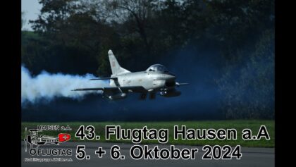 Trailer Hausen 2024 – die größte Flugshow der Schweiz