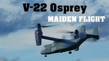 V-22 Osprey | MAIDEN FLIGHT | scale RC plane |
