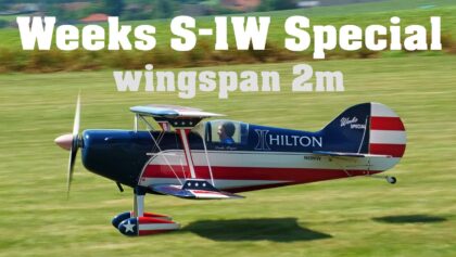 Weeks S-1W Special | scale RC biplane | 4K |