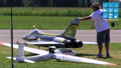 XXL DASSAULT RAFALE B UDO PETER RC AIRSHOW JET FLIGHT