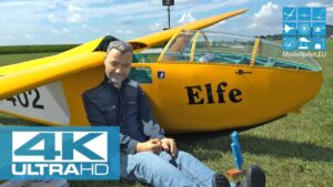 XXXL ELFE P2 100% M 1:1 FULL SIZE RC GLIDER