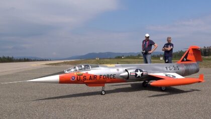 XXXL RC F-104 STARFIGHTER – FLIGHT DEMO