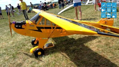 XXXL RC PIPER J-3 CLIPPED WING CUB 40% 1:2,5 &