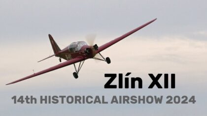 Zlín XII SCALE REPLICA | 4K | 14th HISTORICAL AIRSHOW