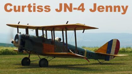 Curtiss JN-4 Jenny | scale RC biplane | 4K |